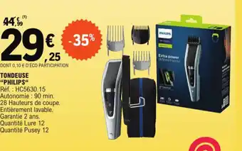 E.Leclerc TONDEUSE "PHILIPS" offre
