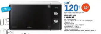 E.Leclerc MICRO-ONDES GRILL SAMSUNG offre