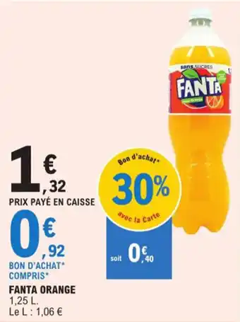 E.Leclerc FANTA ORANGE offre