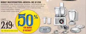 E.Leclerc ROBOT MULTIFONCTION «BOSCH» MC 81258 offre