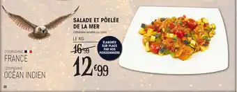 SALADE ET PÔELÉE DE LA MER