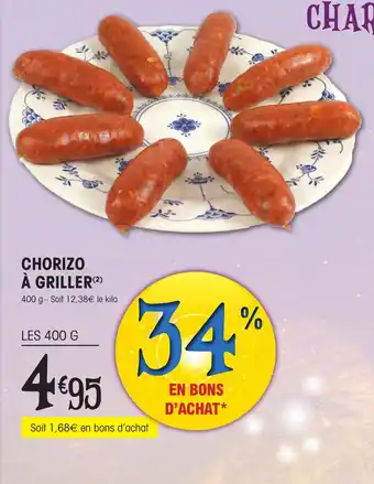 E.Leclerc CHORIZO À GRILLER (²) offre