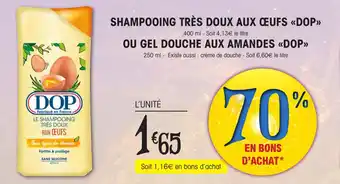 E.Leclerc SHAMPOOING TRÈS DOUX AUX ŒUFS <<DOP>> offre