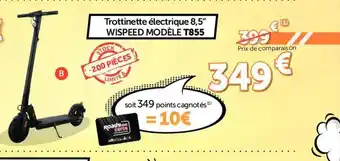 Roady Trottinette électrique 8,5″ WISPEED MODÈLE T855 offre