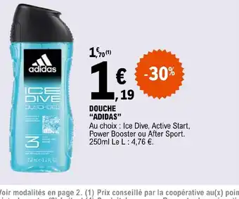 E.Leclerc DOUCHE "ADIDAS" offre