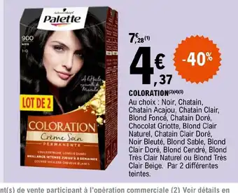 E.Leclerc COLORATION offre