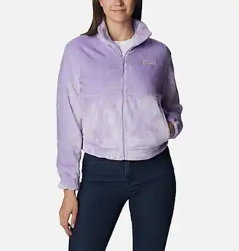 Columbia Veste polaire sherpa courte fireside™ femme offre