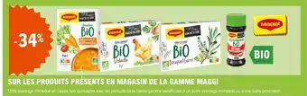 E.Leclerc SUR LES PRODUITS PRÉSENTS EN MAGASIN DE LA GAMME MAGGI offre