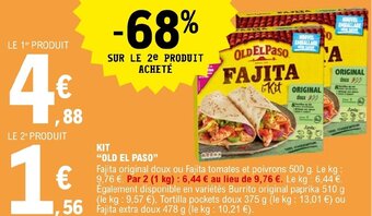 E.Leclerc KIT "OLD EL PASO" offre
