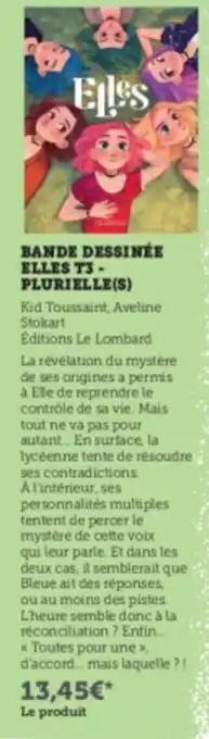 Super U BANDE DESSINÉE ELLES T3-PLURIELLE(S) offre