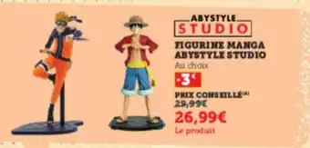 Super U FIGURINE MANGA ABYSTYLE STUDIO offre