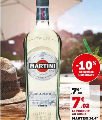 Super U MARTINI 14,4° offre