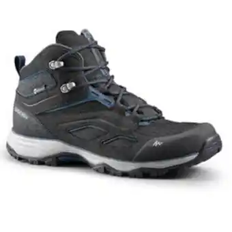 Decathlon Chaussures imperméables de randonnée montagne - mh100 mid noir - homme offre
