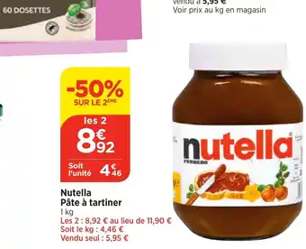 Nutella Pâte à tartiner