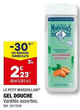 ALDI Le petit marseillais gel douche offre