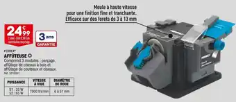 ALDI Ferrex affûteuse offre