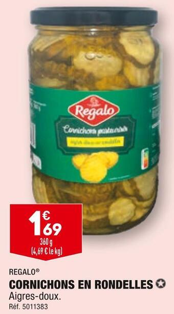 ALDI Regalo cornichons en rondelles offre