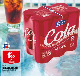 ALDI River cola regular offre
