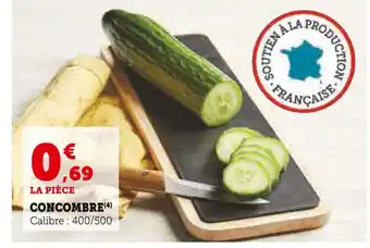 U Express Concombre offre