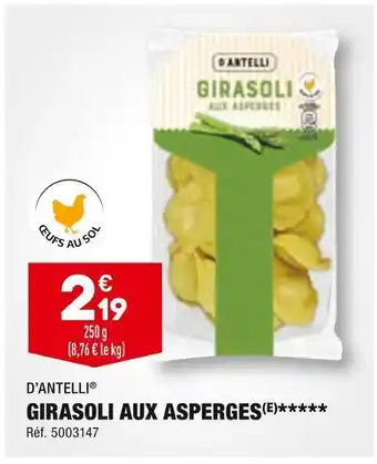 ALDI D’antelli girasoli aux asperges offre