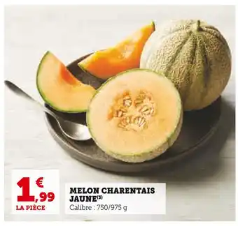 U Express Melon charentais jaune offre