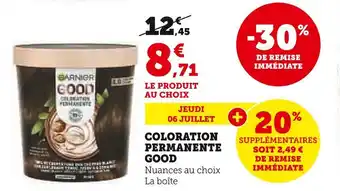 Garnier coloration permanente good