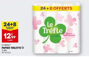 ALDI Le trèfle papier toilette offre