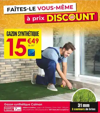 Décor Discount Gazon synthétique offre
