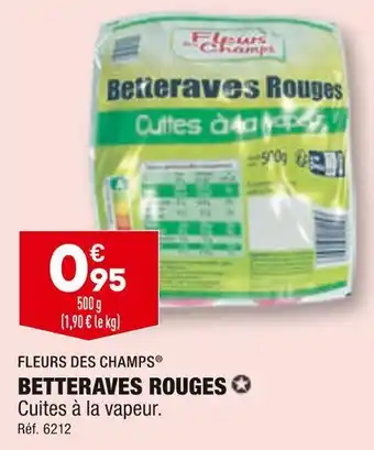 ALDI Fleurs des champs betteraves rouges offre