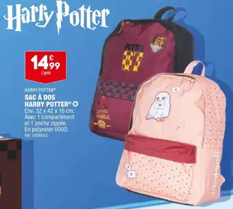 ALDI Sac à dos harry potter offre
