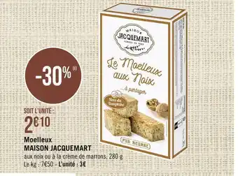 Casino Supermarchés Maison jacquemart moelleux offre