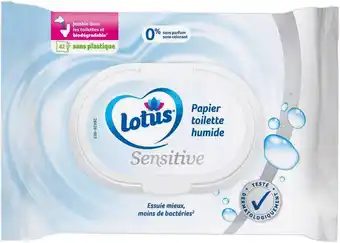 Match Lotus papier toilette humide offre