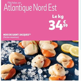 Auchan Supermarché Noix de saint-jacques offre
