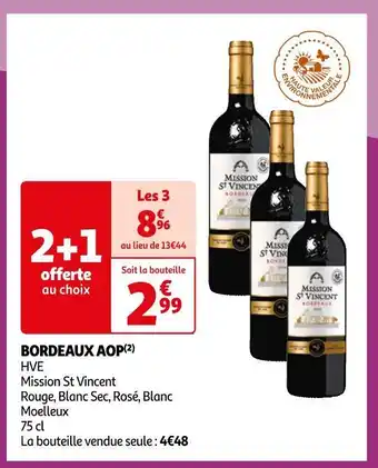Auchan Supermarché Bordeaux aop offre