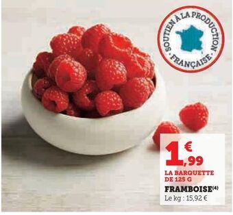 Hyper U Framboise offre