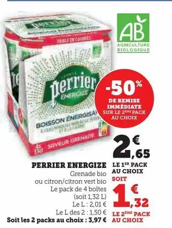 Hyper U Perrier energize offre