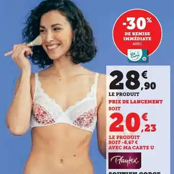 Hyper U Soutien gorge avec armatures offre