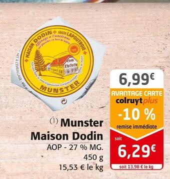 Colruyt Maison dodin munster offre