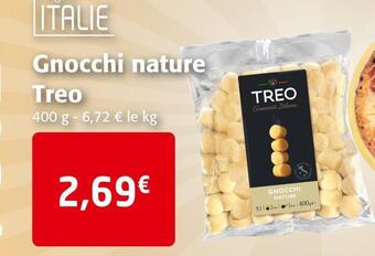 Colruyt Treo gnocchi nature offre