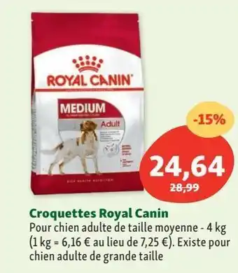 Maxi Zoo Croquettes pour chien royal canin offre