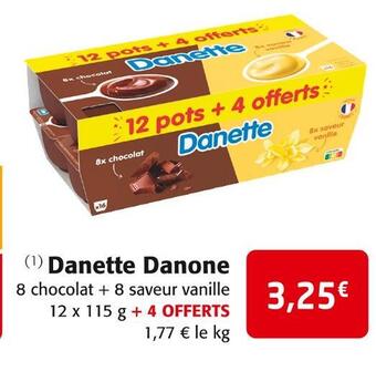 Colruyt Danone danette offre