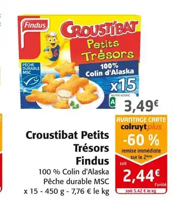 Findus croustibat petits trésors
