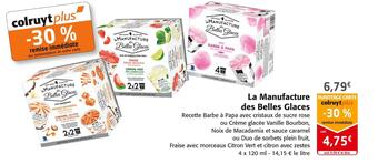 Colruyt La manufacture des belles glaces la manufacture des belles glaces offre