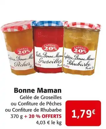 Colruyt Bonne maman bonne maman offre