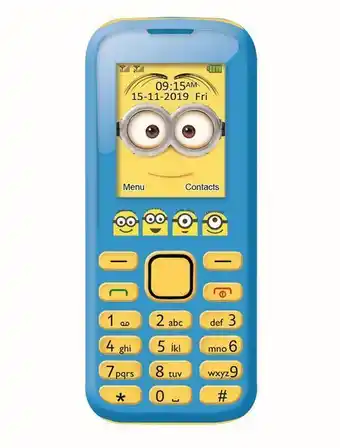 KIABI Téléphone portable gsm les minions avec contenu les minions offre