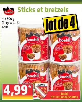 Norma Sticks et bretzels offre