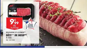 ALDI RÔTI** DE BŒUF(A) offre