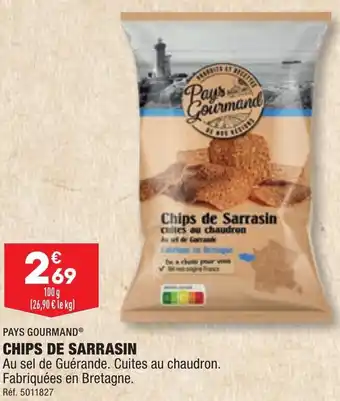 ALDI CHIPS DE SARRASIN offre