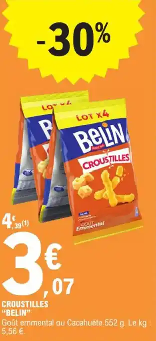 E.Leclerc CROUSTILLES "BELIN" offre