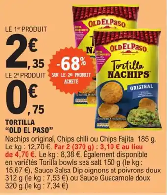 E.Leclerc TORTILLA "OLD EL PASO" offre
